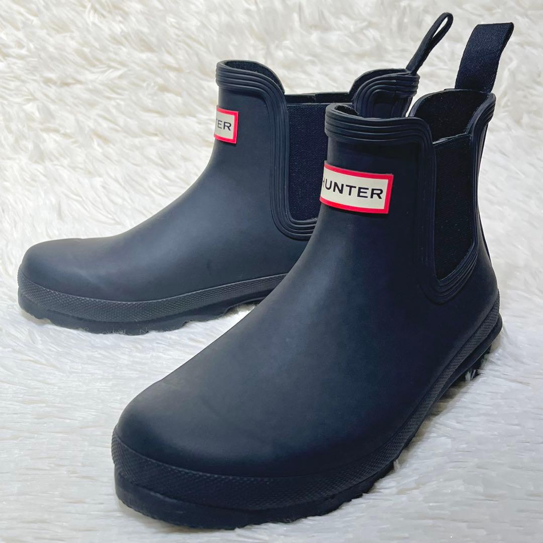 極美品☆HUNTER ブラック ショートブーツ