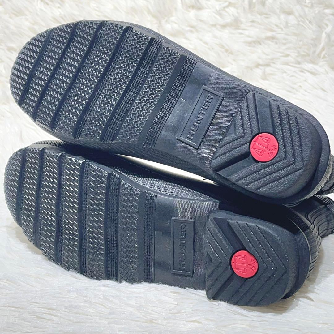 極美品☆HUNTER ブラック ショートブーツ