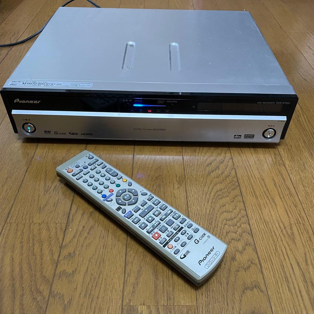 Pioneer DVDレコーダー DVR-DT90