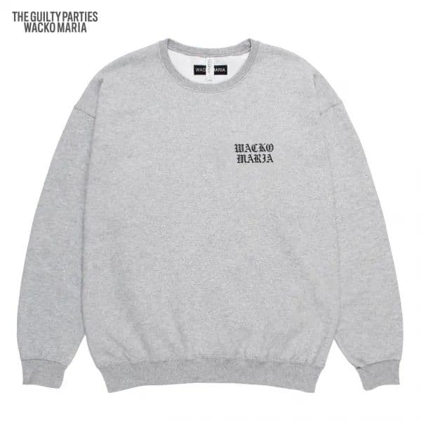 短期間出品　WACKO MARIA SWEAT SHIRT GRAY Lサイズ