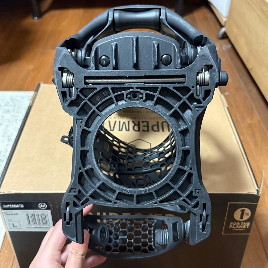 NIDECKER SUPER MATIC Lサイズ ブラック 24-25モデル