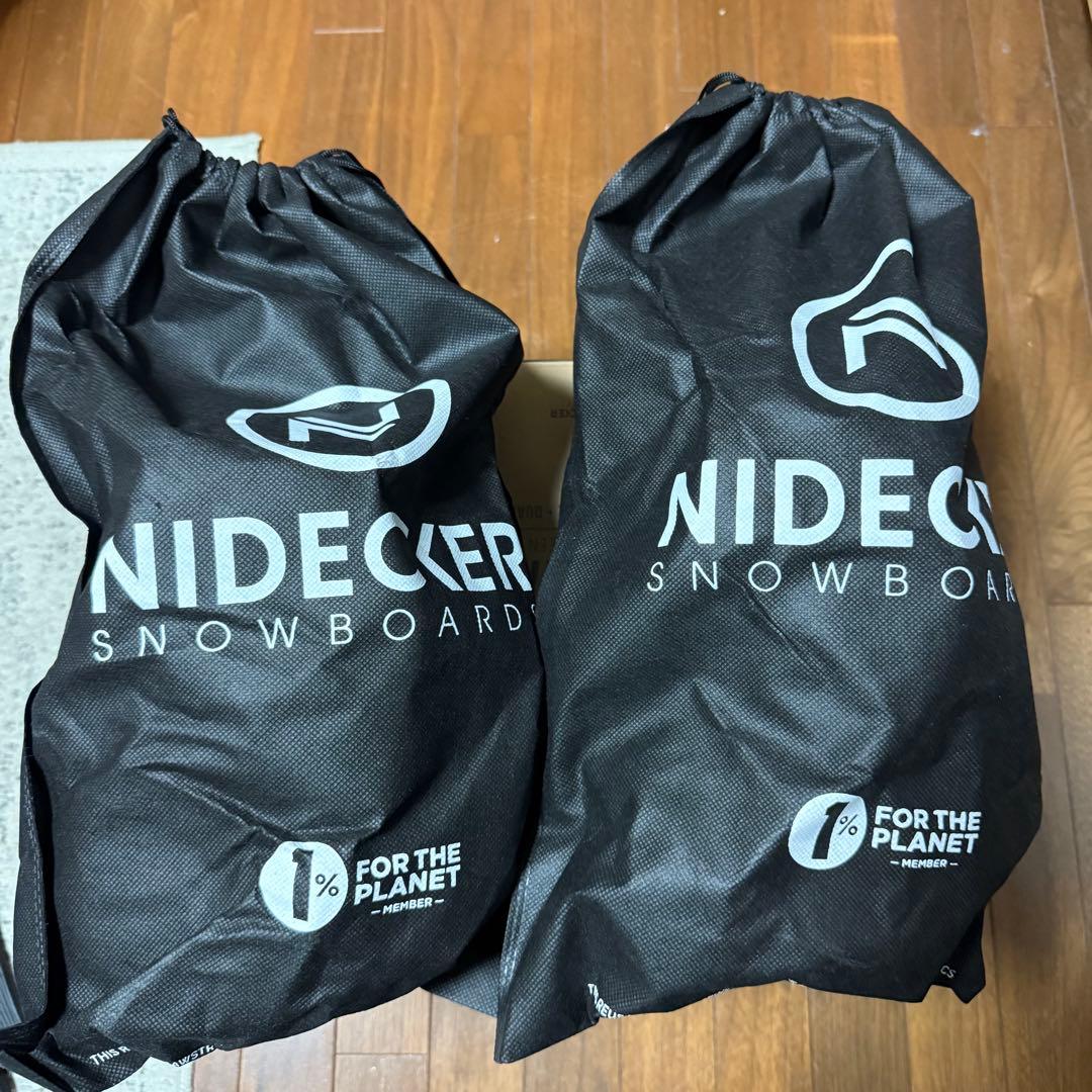 NIDECKER SUPER MATIC Lサイズ ブラック 24-25モデル