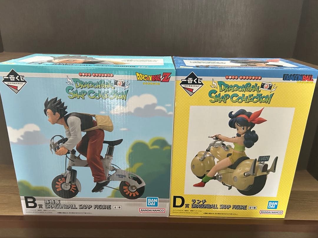 ドラゴンボール一番くじスナップコレクションＢ賞Ｄ賞セット