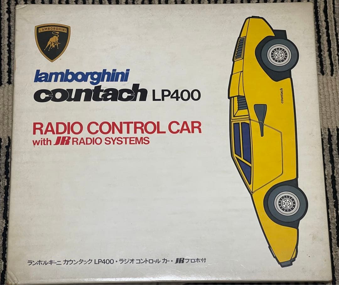 ワグナー 1/12ランボルギーニカウンタック LP400金属製ラジコン未使用