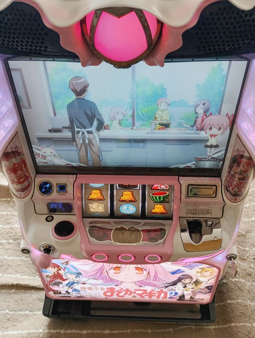 パチスロ　魔法少女まどか☆マギカ2　5号機　実機　不要機付　まどマギ2