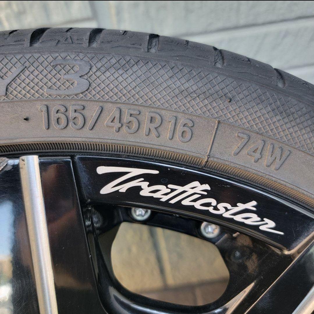 16インチ　軽自動車用 タイヤ、ホイールセット 165 /45R/16 　74W