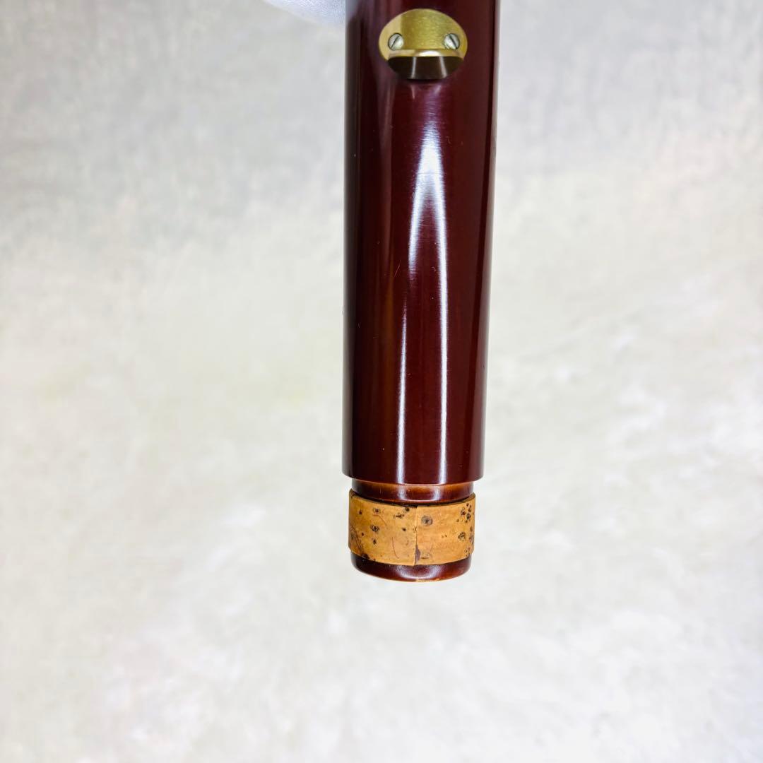 美品 ヤマハ 木製テナーリコーダー バロック式 ケース付