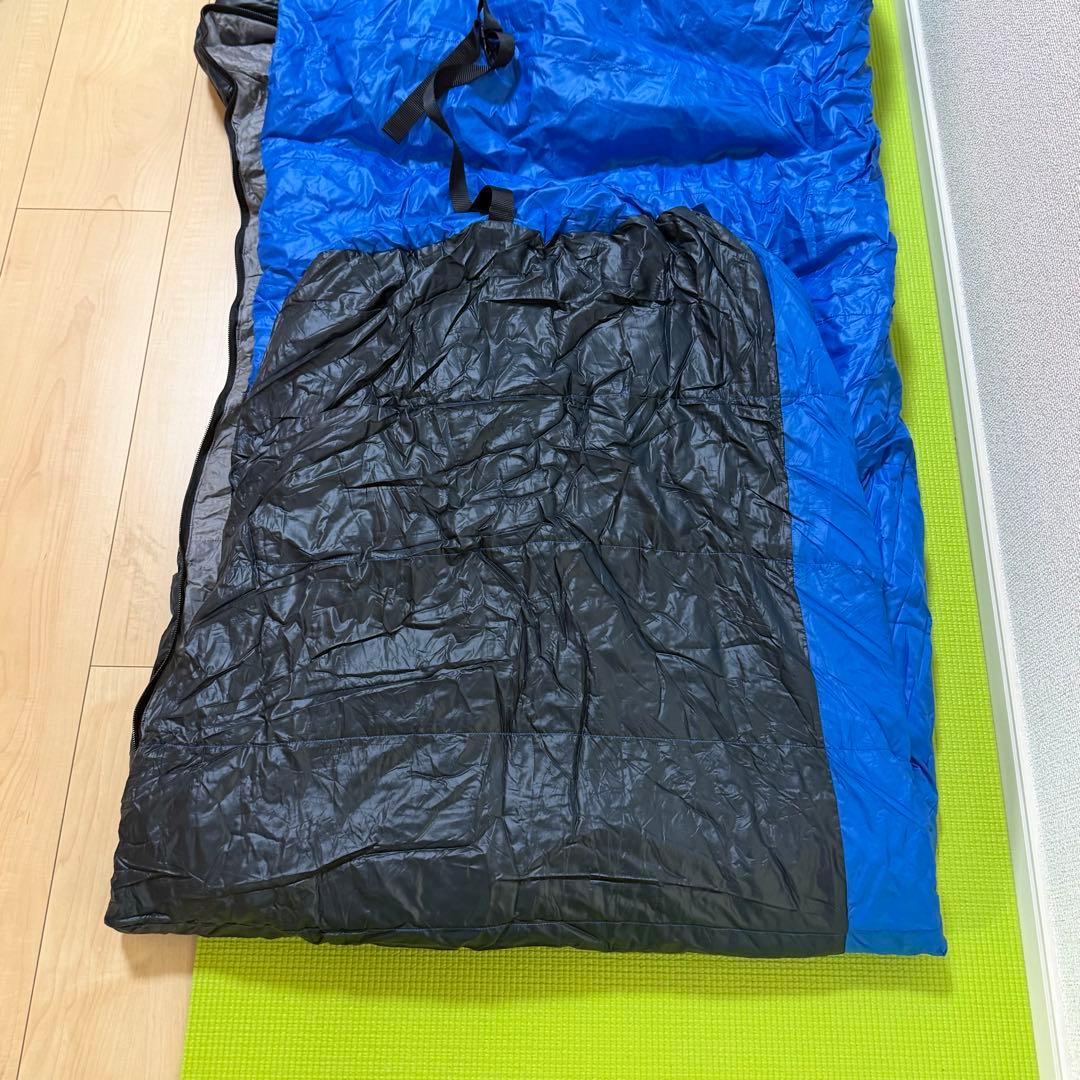 美品 ISUKA イスカ シュラフ 寝袋＋ウルトラライトコンプレッションバッグ