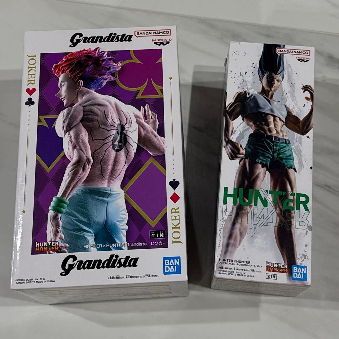 ハンターハンター【ゴン】【ヒソカ】フィギュア