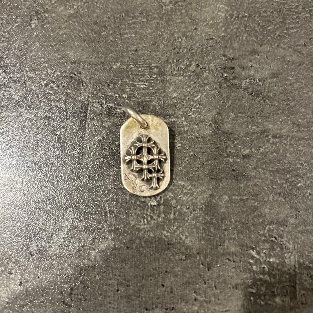 トーマスクロムハーツ　レイズドセメタリードッグタグ　ビンテージ　NYC限定