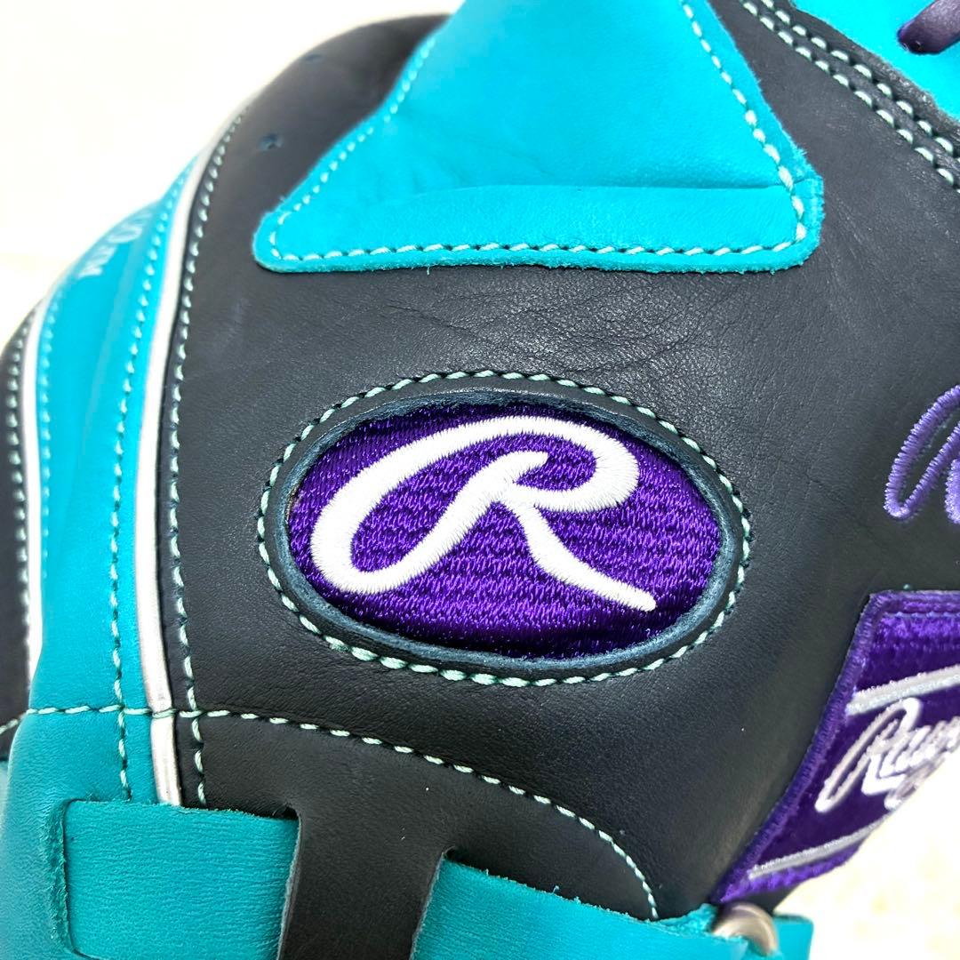 【超美品】Rawlings ハイパーテック 軟式 キャッチャーミット 希少カラー