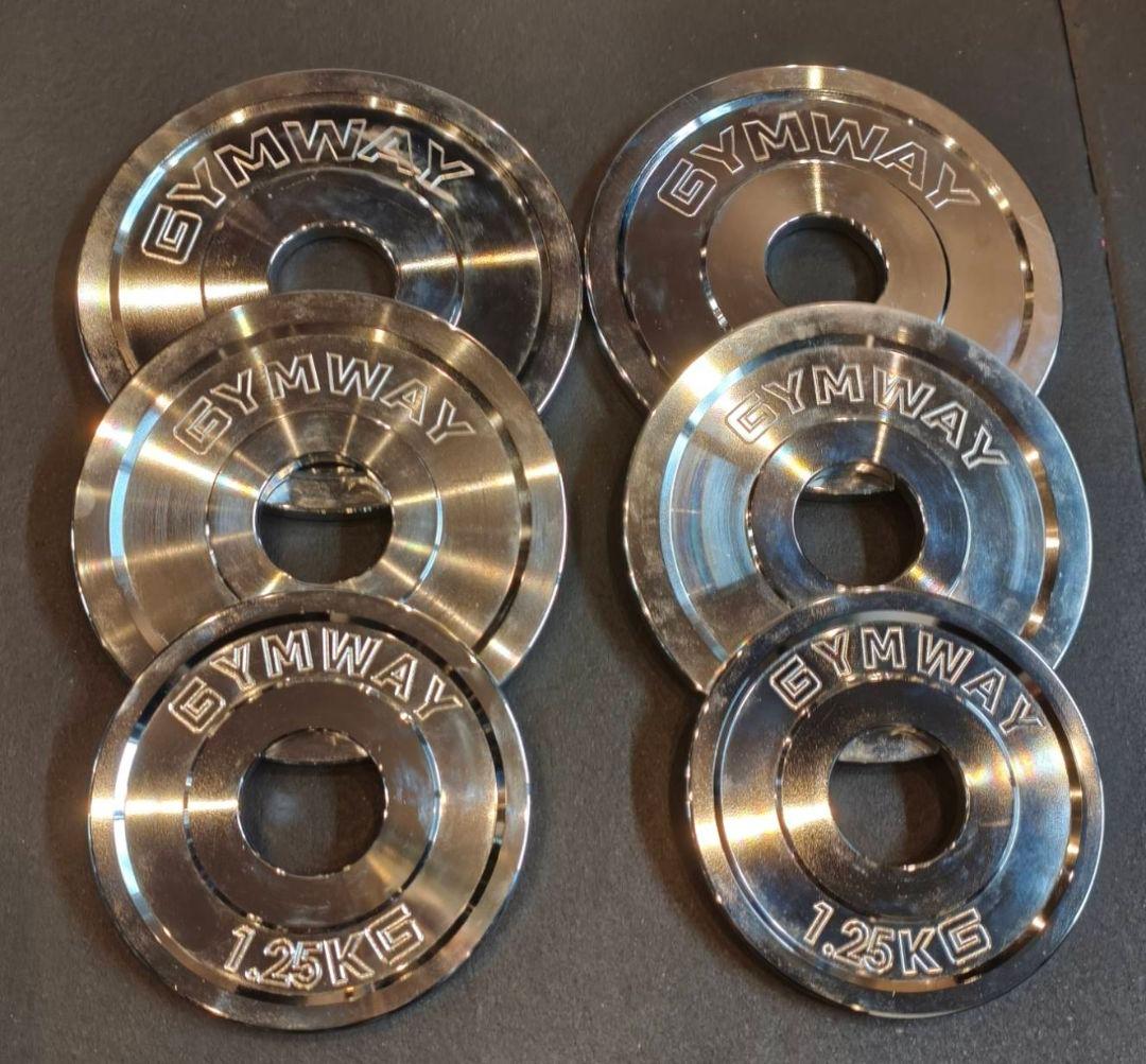 【4枚】GYMWAY フラクショナルプレート1.25kg2.5kg