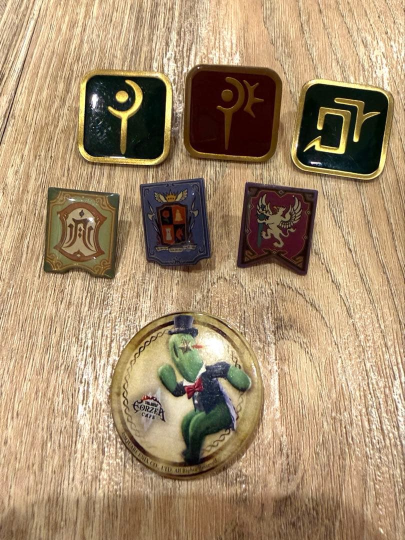 FF14 ピンバッジ ジョブバッチ サボテンダーバッチ エオカフェ