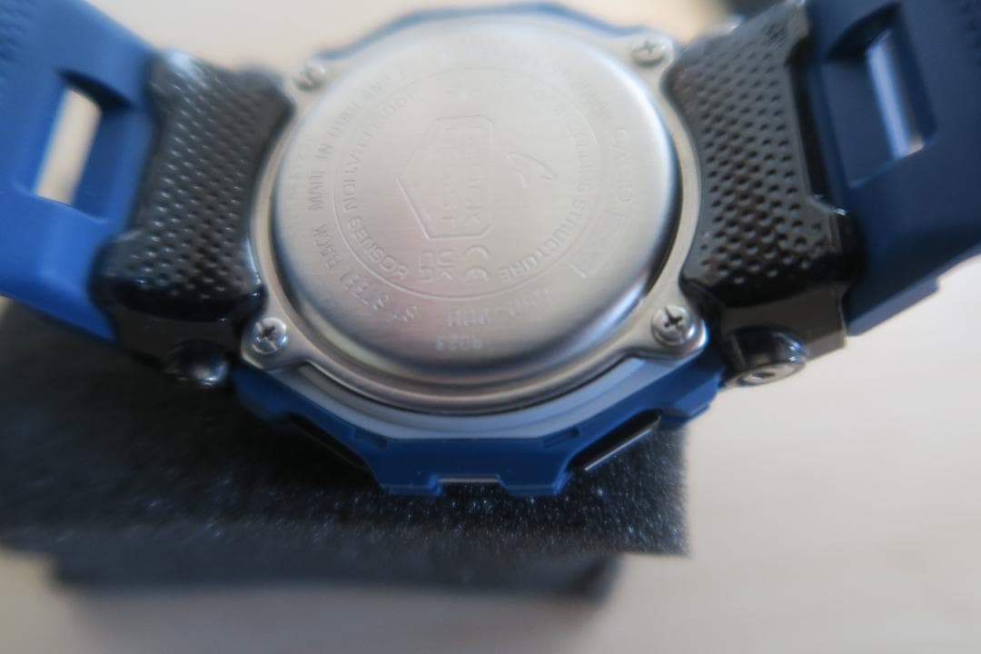 【中古】CASIO G-SHOCK デジタル腕時計 ブルー 3506JA