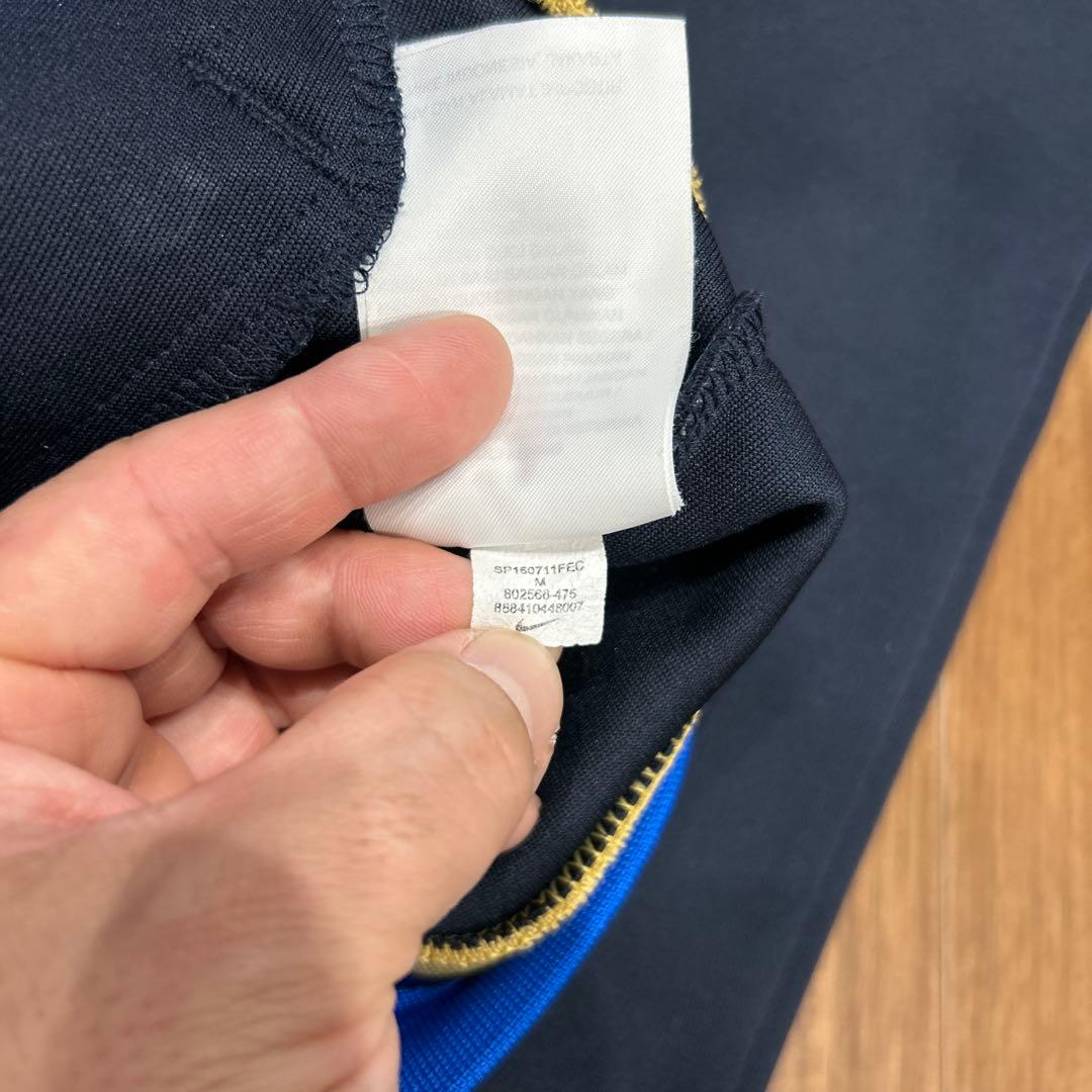 レア 美品 ナイキ 鹿島アントラーズジャージ M ネイビー×ブルー