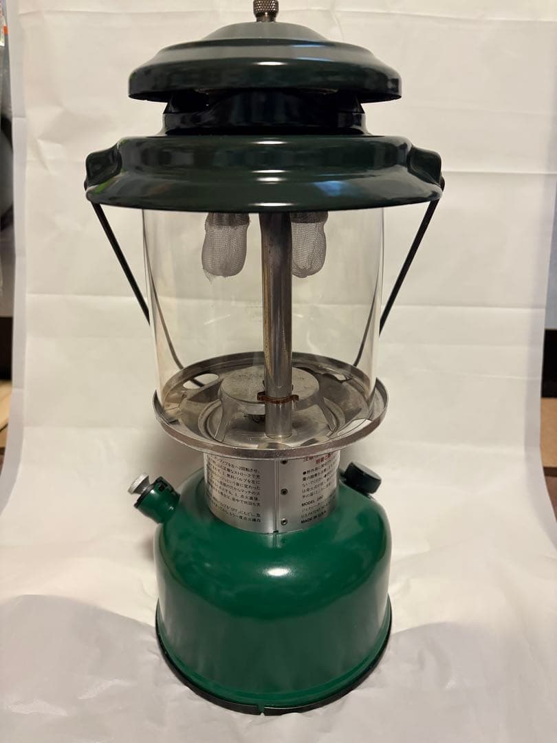 Coleman ランタン グリーン　290 リペイント