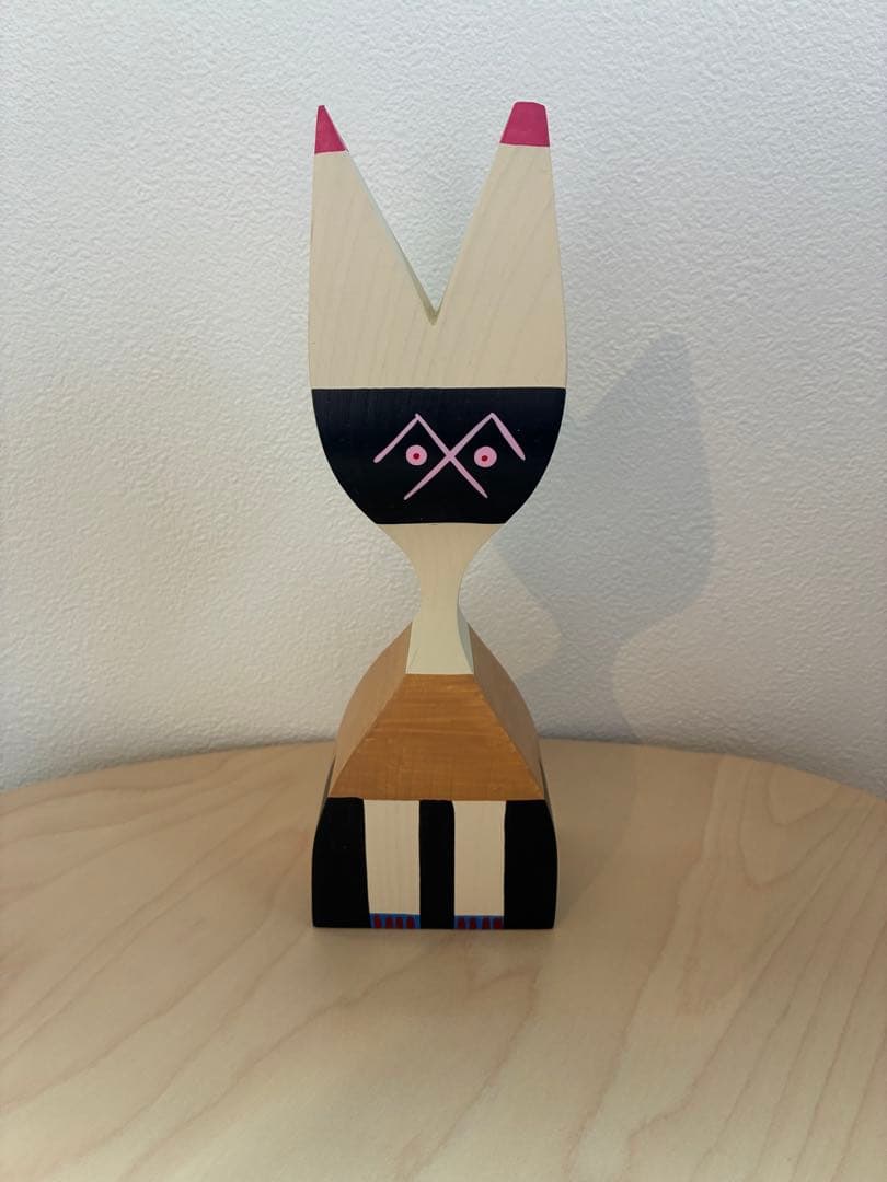 AJI PROJECTとりプルポ鹿の像ウッデンドールズNo.9 アート3点セット