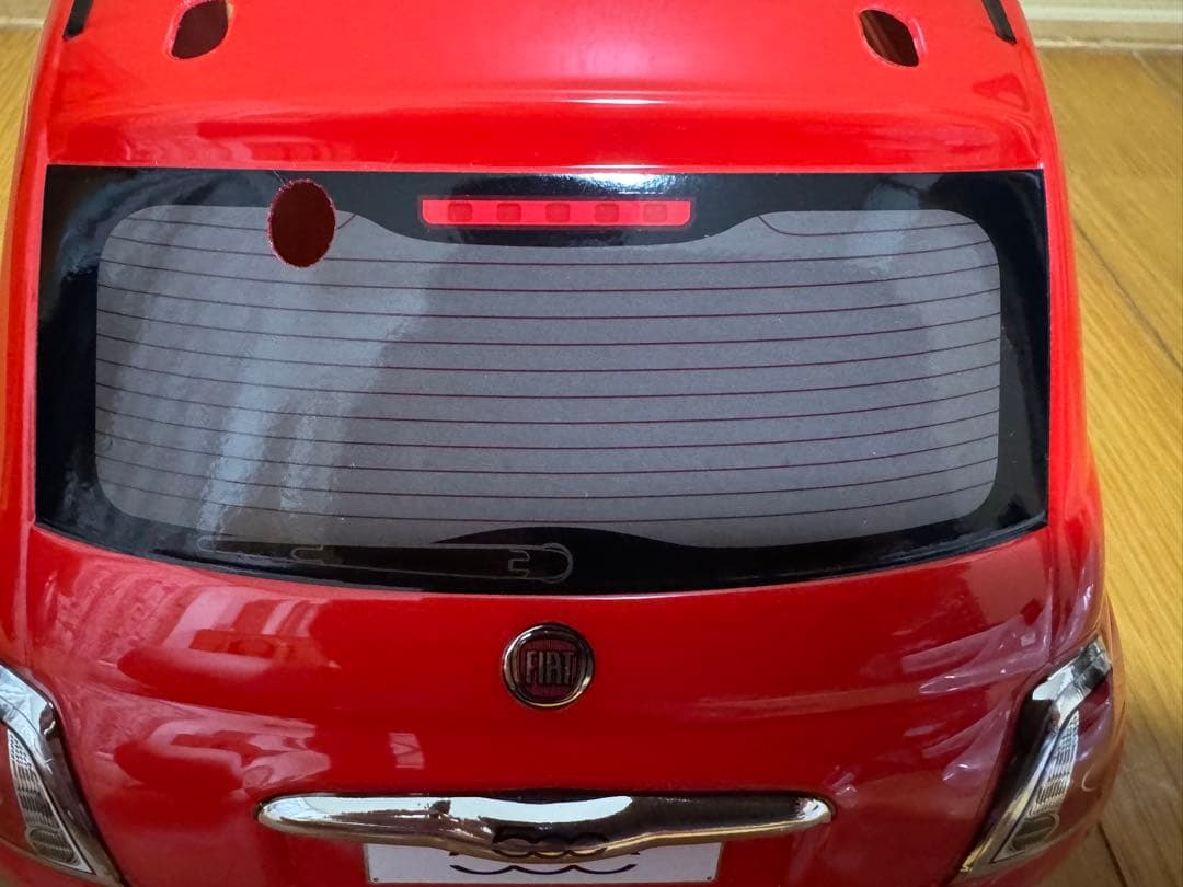 FIAT500 タミヤアフターパーツ 完成品 スペアボディ Mシャーシ用