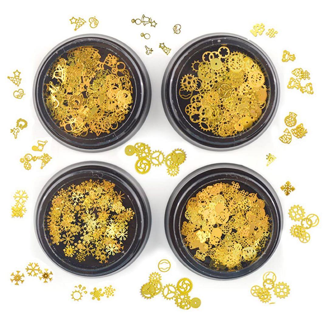 ☘️ギア ネイルステッカー ネイルアートパーツ 4種類