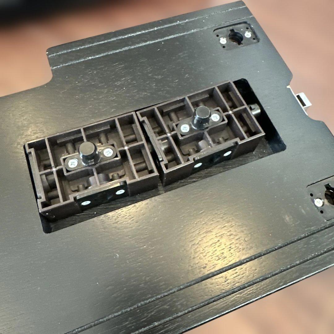 吉澤 ピアノ補助台 アシストスツール ブラック