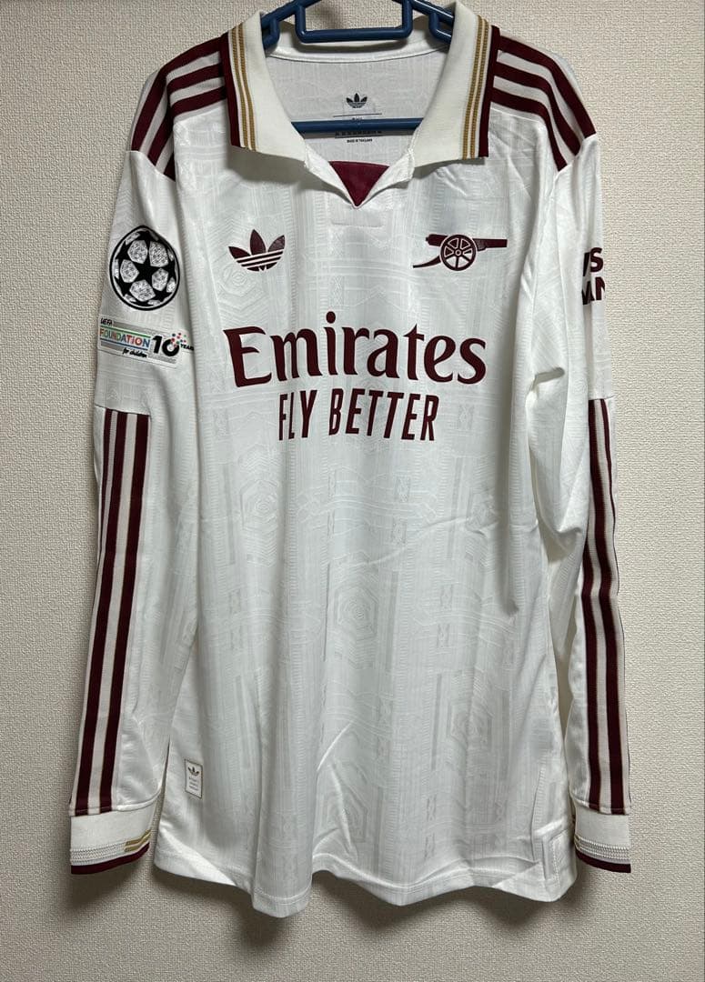 25-26アーセナル　サード　長袖　3rd新品未使用タグ付　2XL ウーデゴール