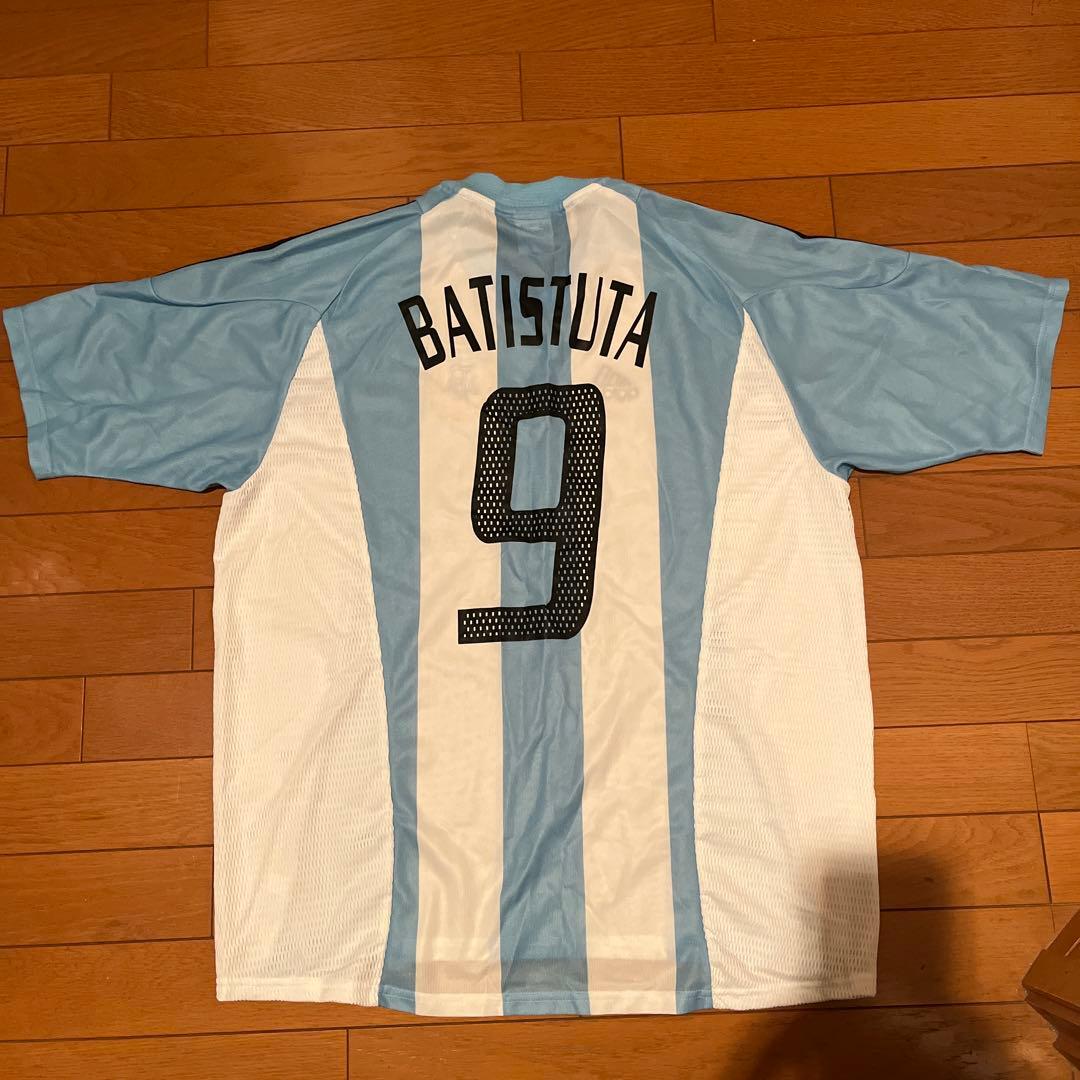 アディダスアルゼンチン BATISTUTA 9番　サイズ2XO