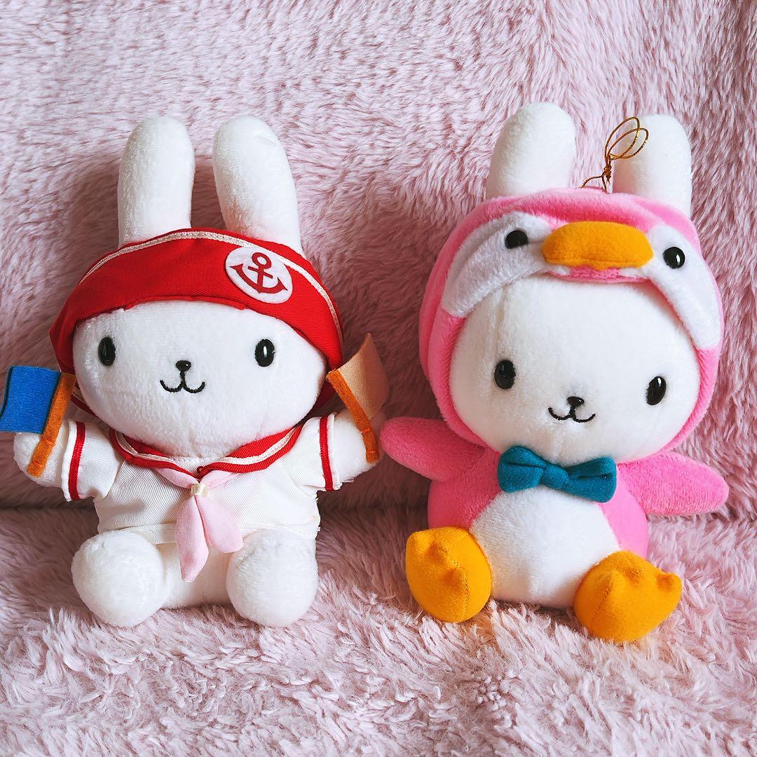 希少　平成レトロ　うさずきん　ぬいぐるみ 9体セット