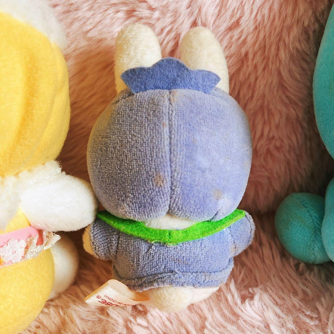 希少　平成レトロ　うさずきん　ぬいぐるみ 9体セット