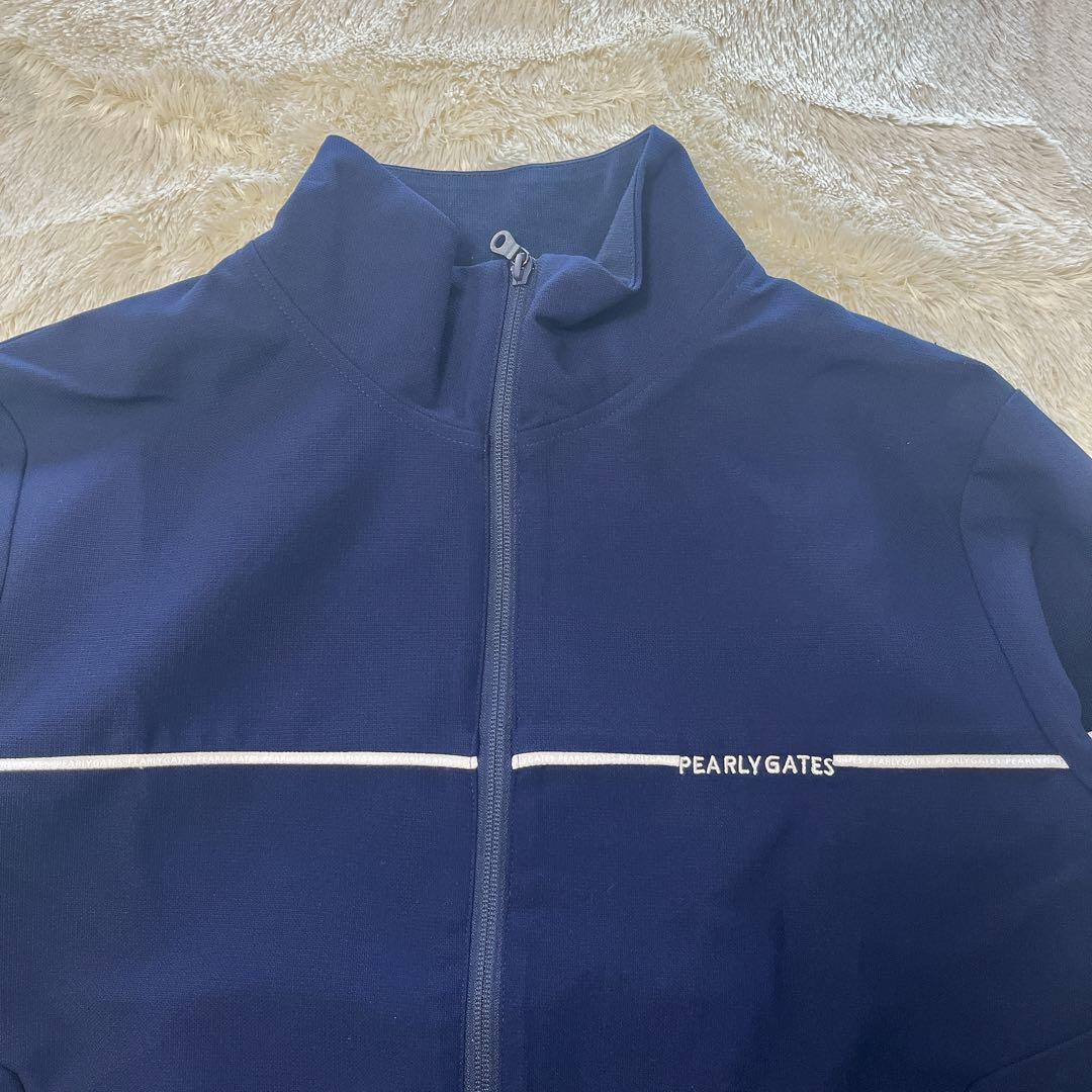 PEARLY GATES ゴルフウェア 裏地メッシュ ジップアップジャケット 5