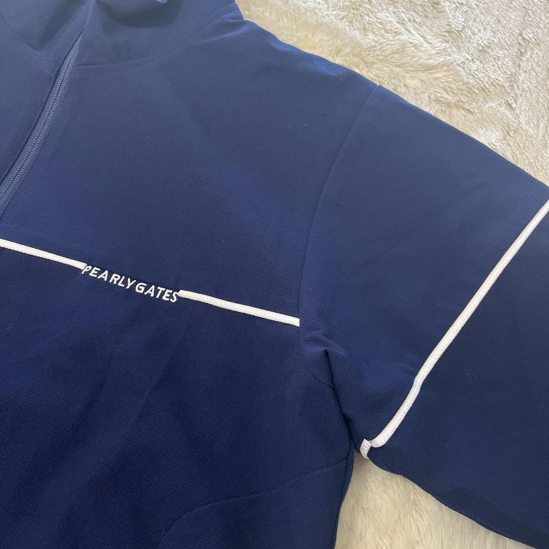 PEARLY GATES ゴルフウェア 裏地メッシュ ジップアップジャケット 5