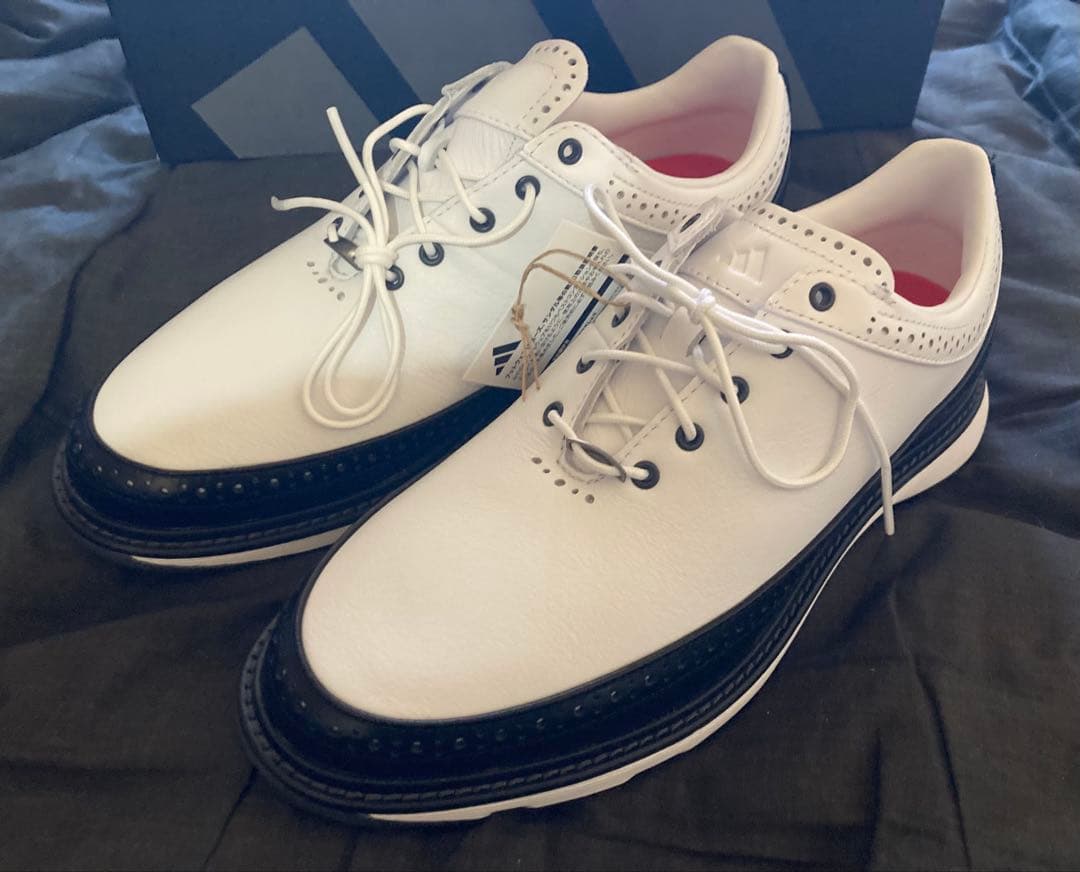 新品アディダスadidasゴルフシューズ MC80 スパイクレス 27.0cm