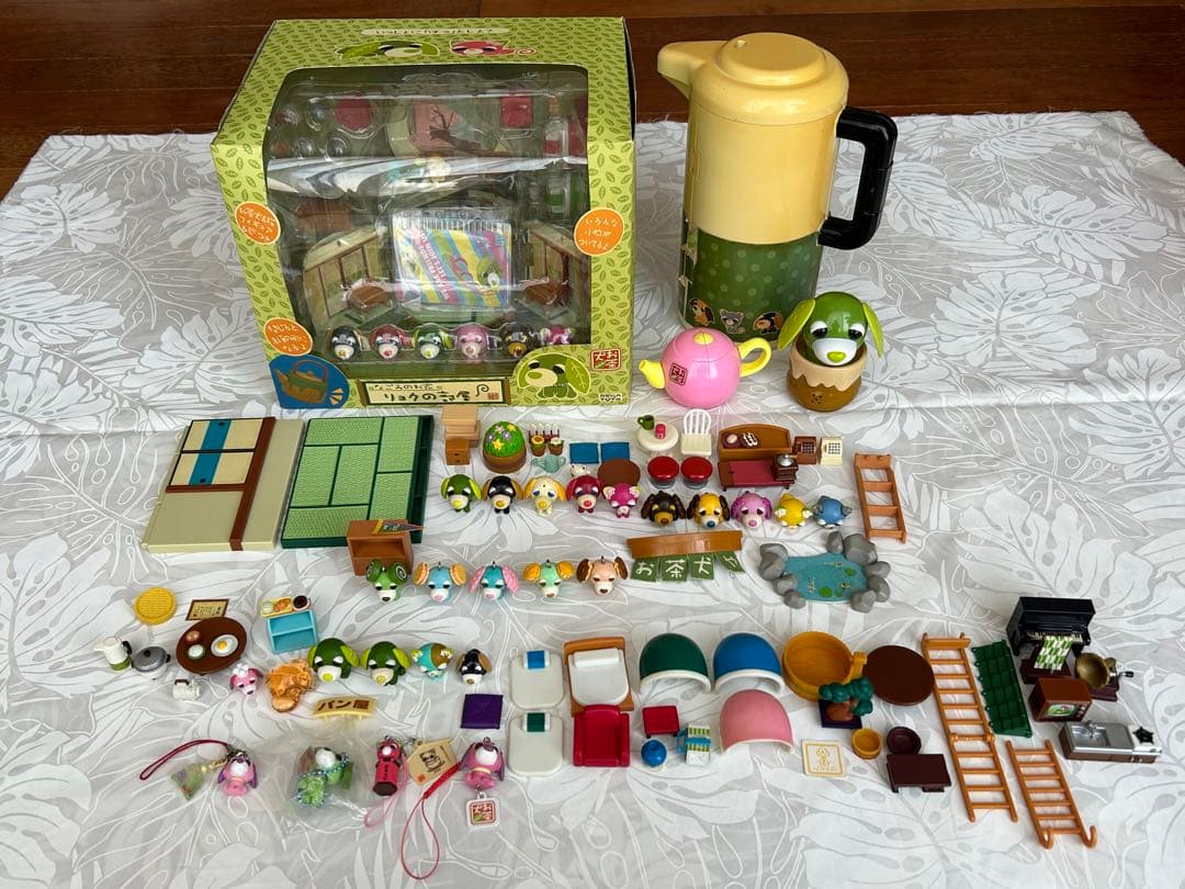 レア お茶犬 なごみのお家 リョクの部屋 お茶犬グッズセット ポットハウス