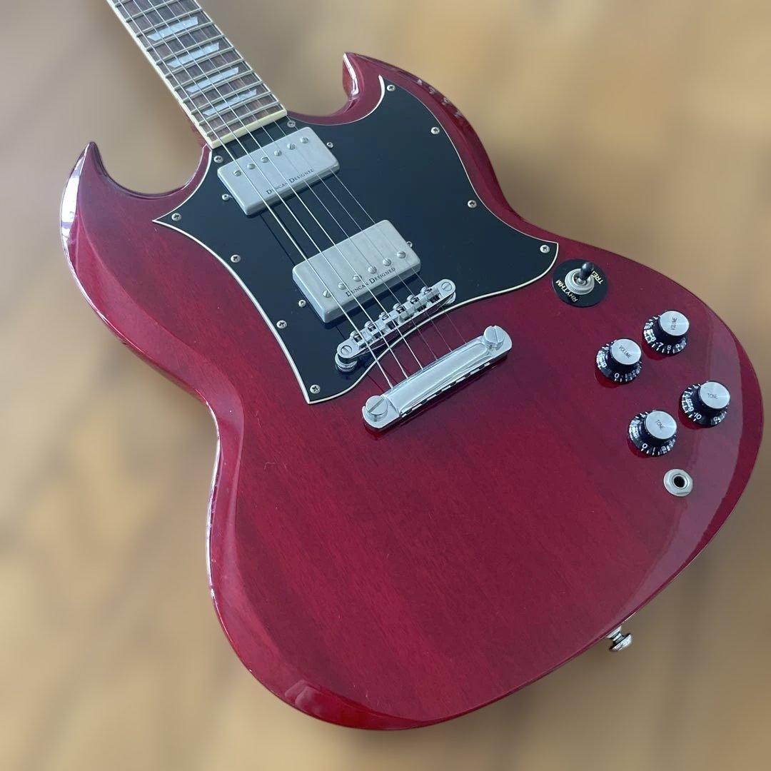 Grass Roots エレキギター レッド　美品