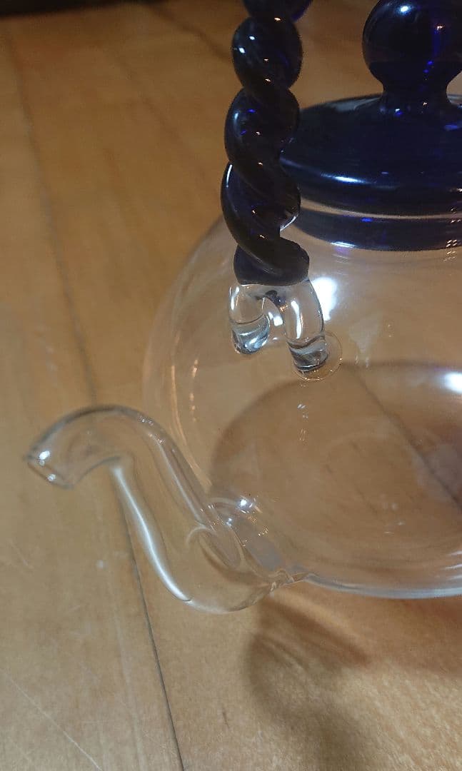 長崎びーどろのガラス製急須