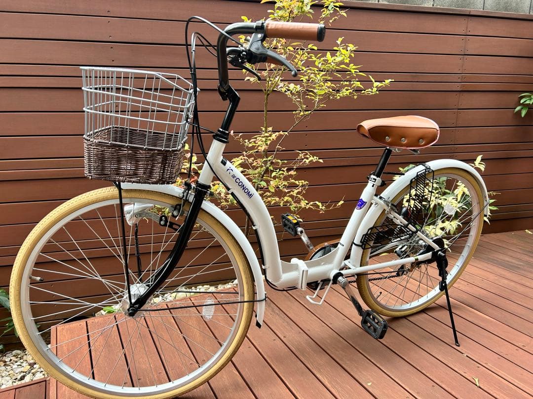 らぁこ専用//CONOMi 折りたたみ自転車（26インチ）