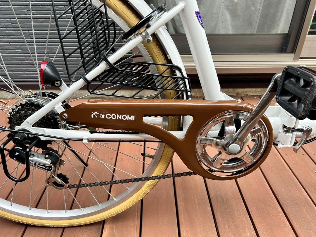 らぁこ専用//CONOMi 折りたたみ自転車（26インチ）