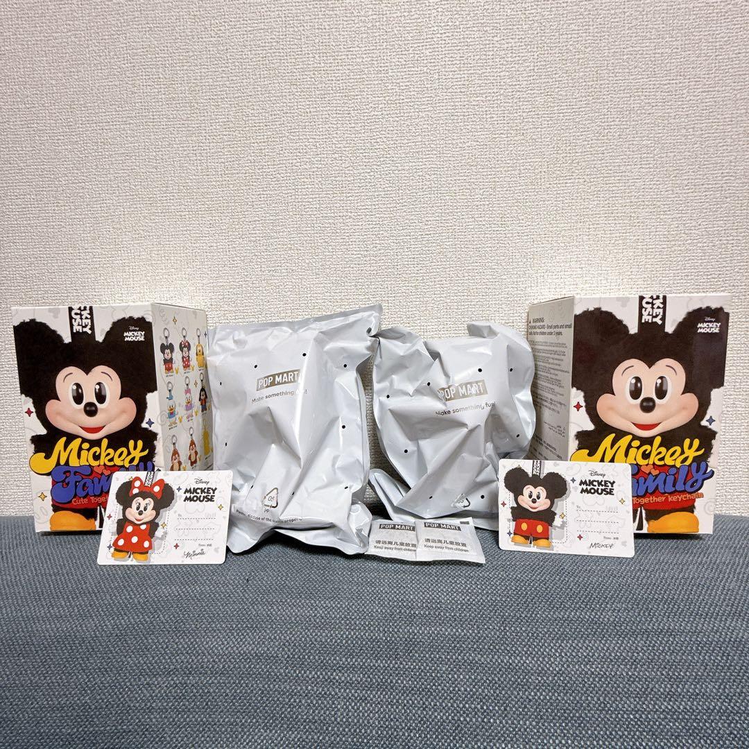 【新品内袋未開封】POPMART ミッキーファミリー ミッキー ミニー セット