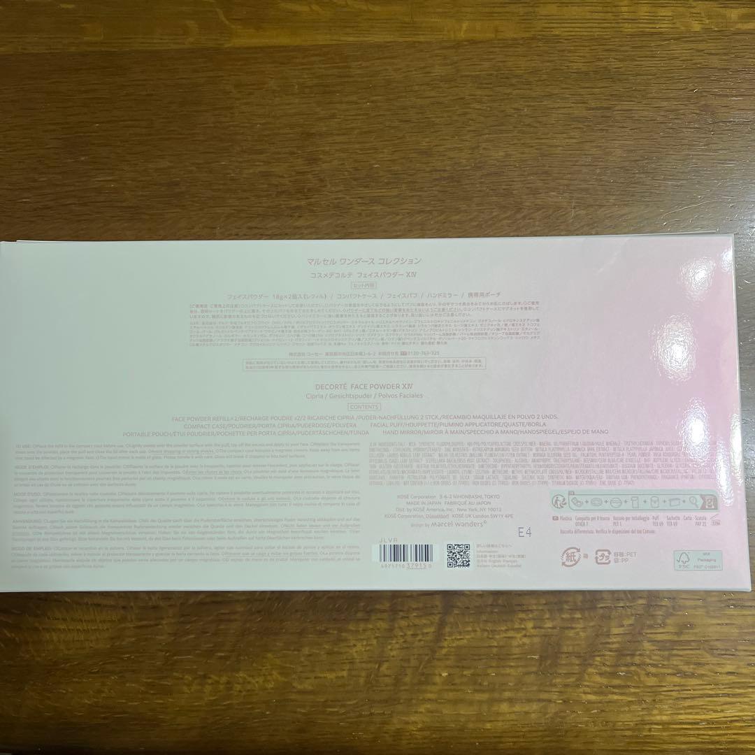 コスメデコルテ　マルセルワンダースコレクション　フェイスパウダーXIV