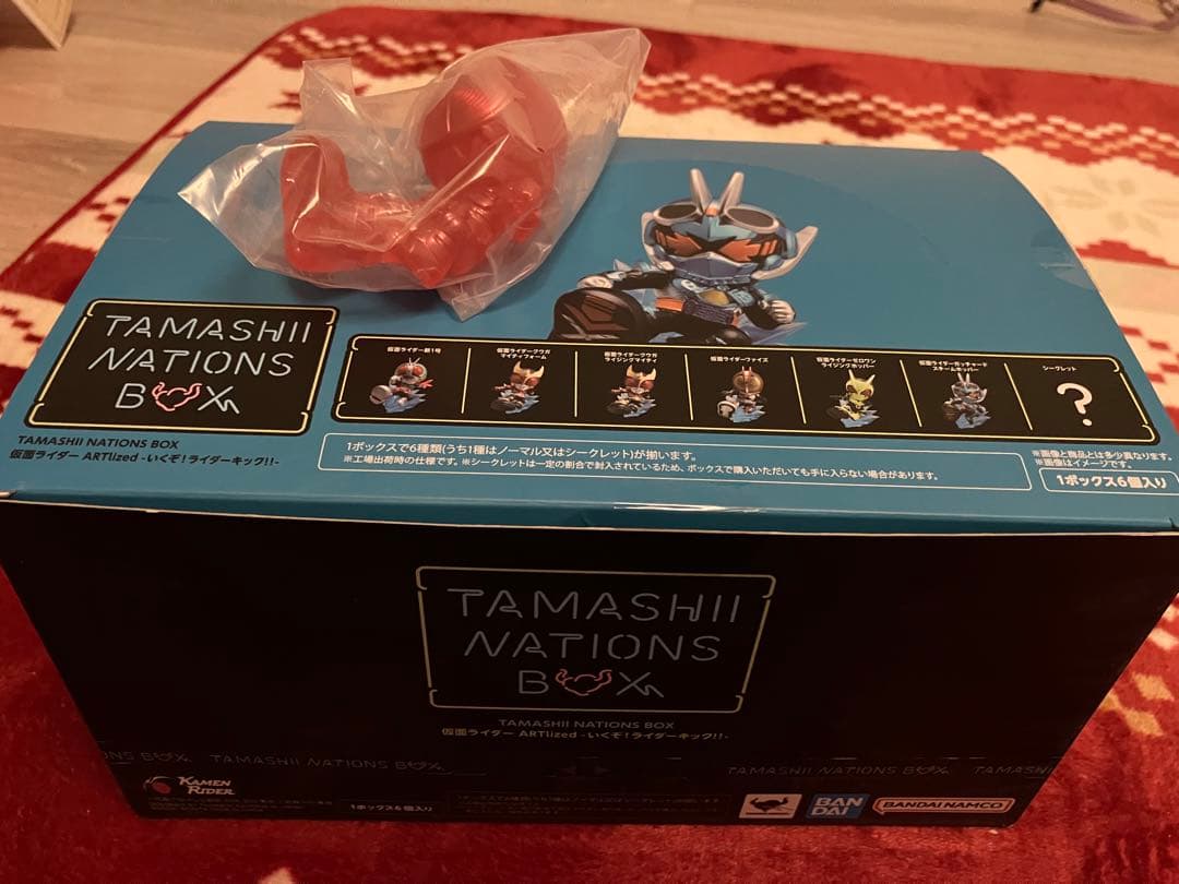 仮面ライダー ARTlizedいくぞ！ライダーキック！！-シークレット7体セット