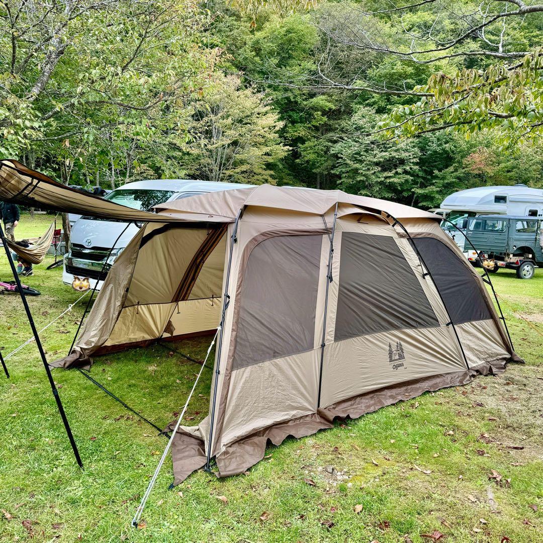 ファシル　ツインクレスタT/C　豪華２張セット　総額約２８万円セット　二又ポール