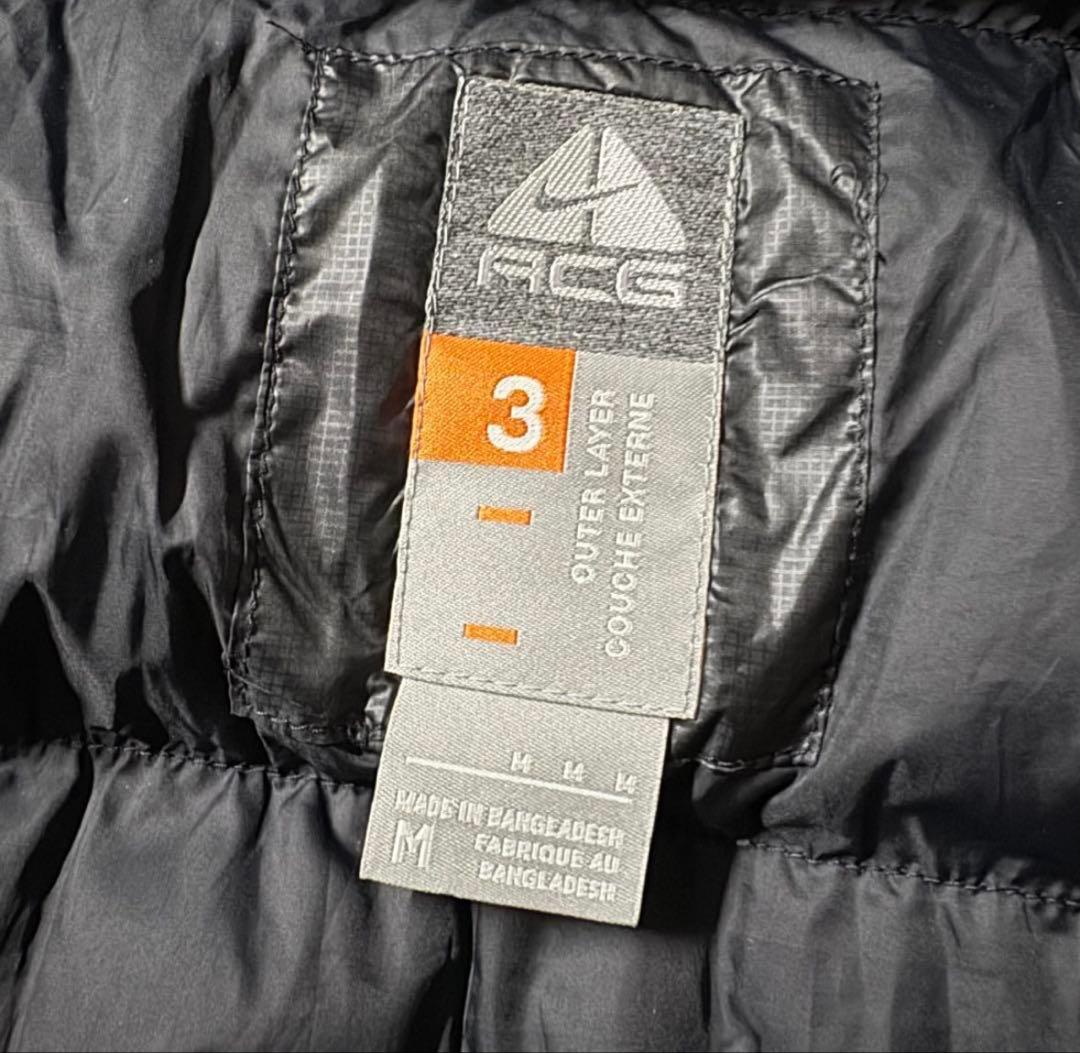 00sNIKEACGダウンジャケット　800FP最終値下げ