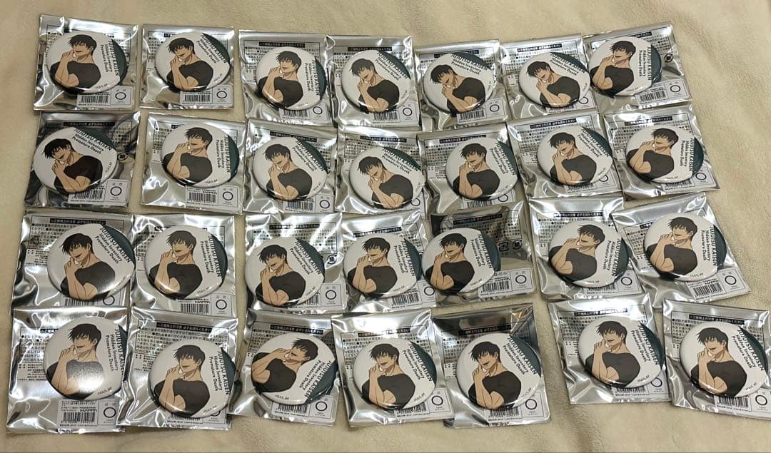 呪術廻戦 TSUTAYA 缶バッジ 伏黒甚爾