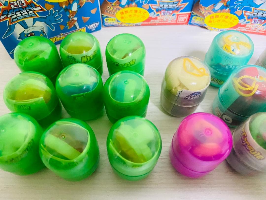 み*ち様 デジモンアドベンチャー　02 ワンダーカプセル 当時物 未開封品あり