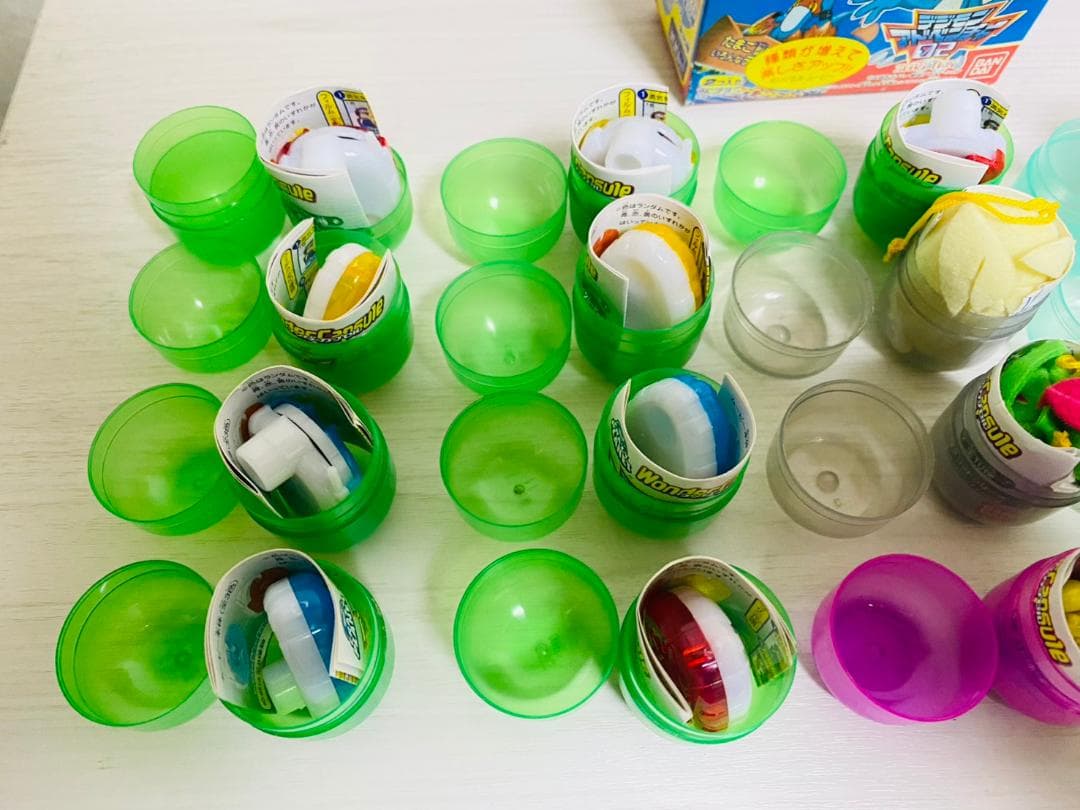 み*ち様 デジモンアドベンチャー　02 ワンダーカプセル 当時物 未開封品あり