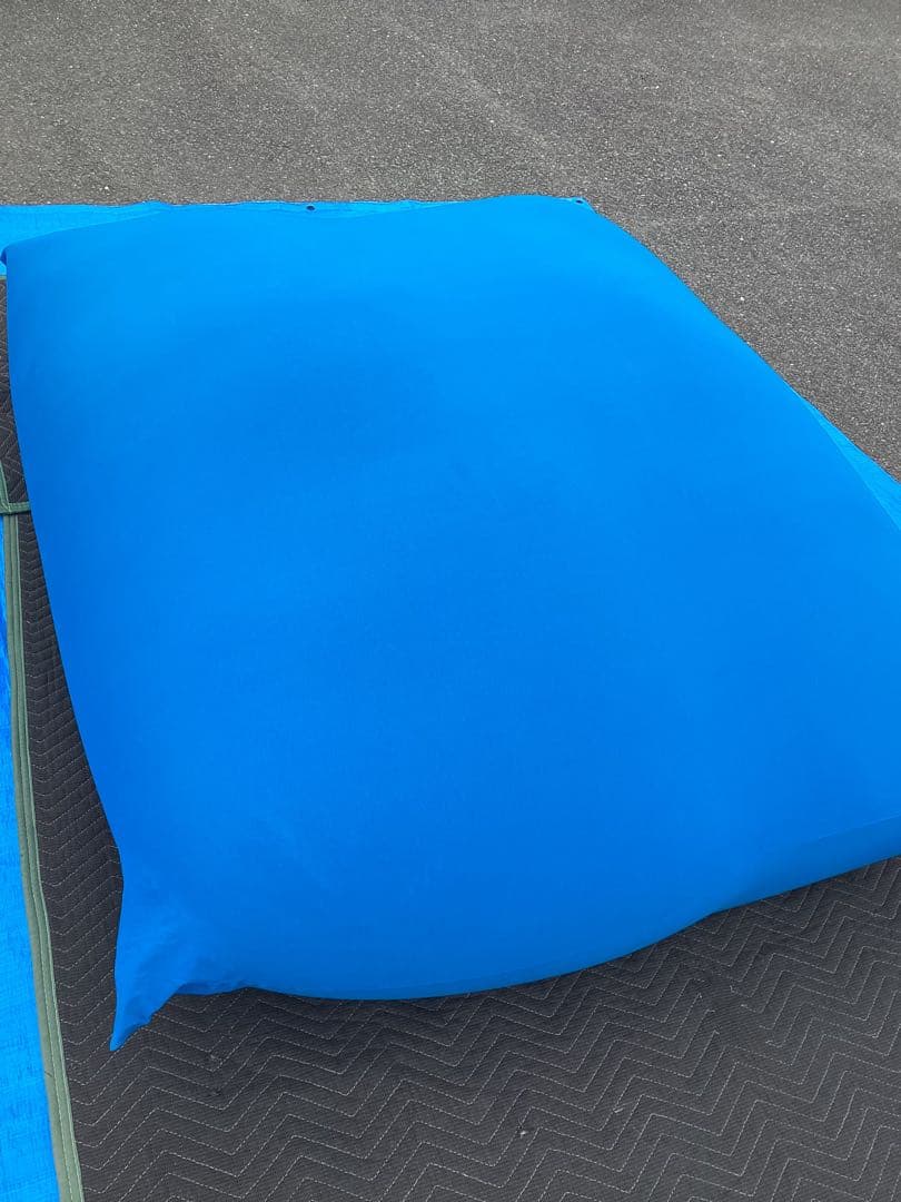 Kamaru　ヨギボー　ダブル　Yogibo　アクアブルー　手渡し値引き