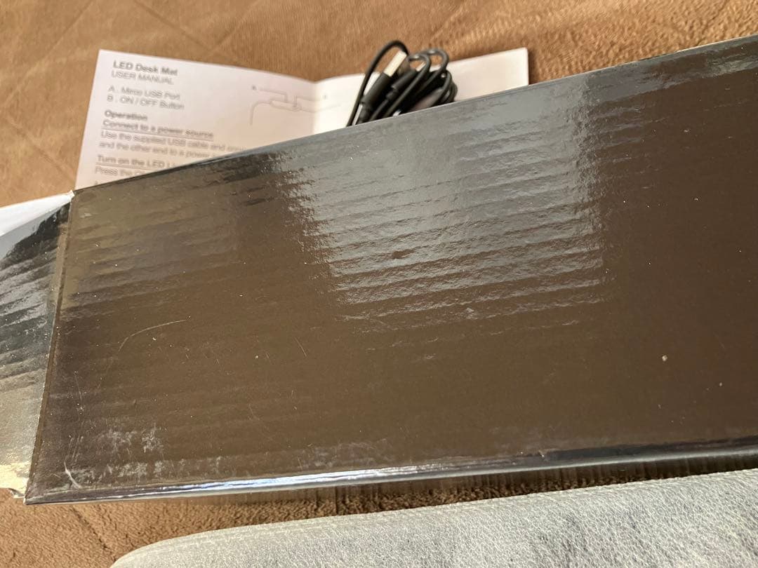 『トロン：アレス』オリジナルレッドデスクマット/Tron: Ares/ディズニー