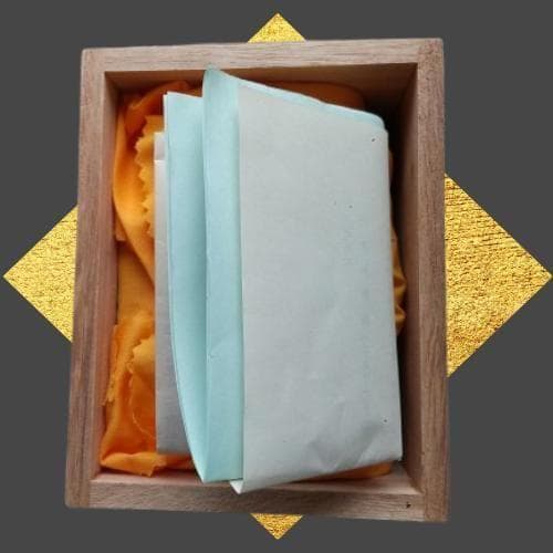 【新品】24K The art of Chokin☆希少▶鬼瓦茶托 5客 年譜付