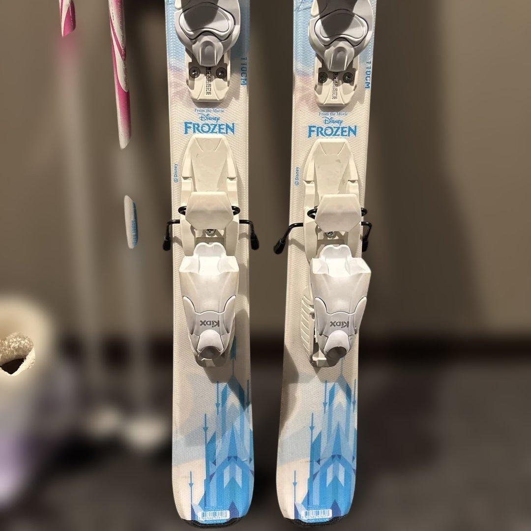 ROSSIGNOL FROZEN 子供用スキーセット　アナ雪　110