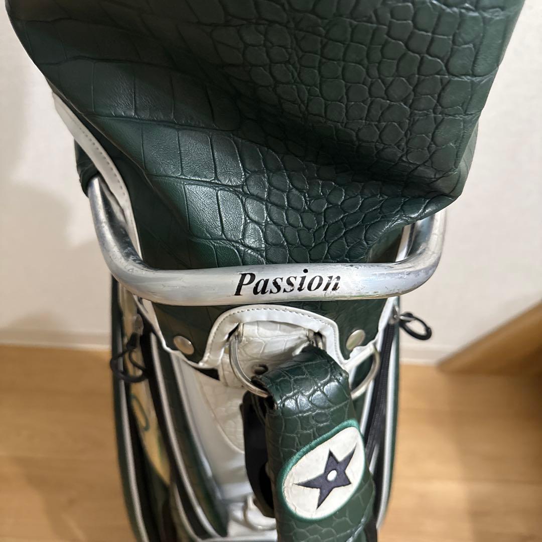 elite grips 限定ツアーモデルキャディバッグ 緑/白 日本国旗