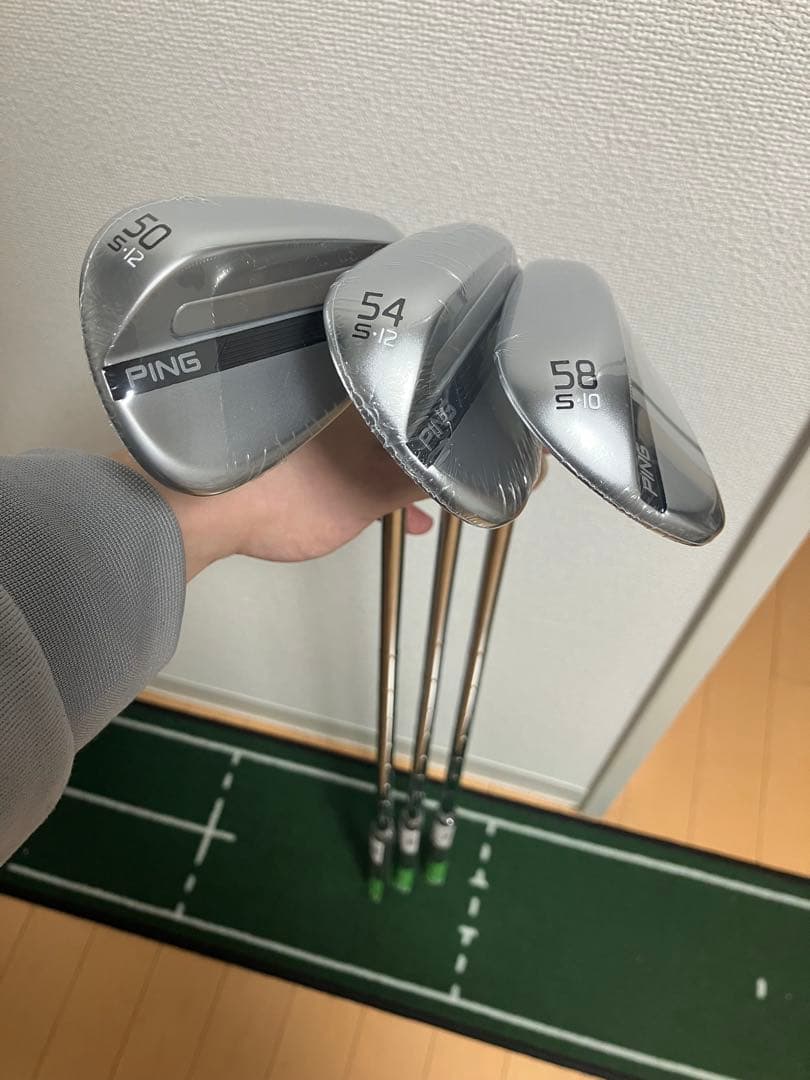 【新品未使用】PING S259 ウェッジ(50/54/58) DG S200